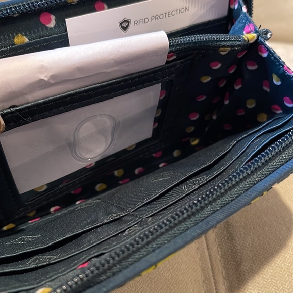 Vera Bradley RFID Wallet-1 - Picture 3 of 8